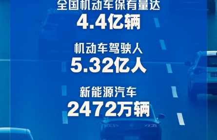 全國機(jī)動(dòng)車達(dá)4.4億輛 駕駛?cè)诉_(dá)5.32億人